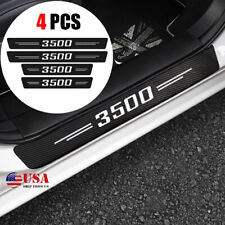 4x For Dodge Ram 3500 Accessory Truck Cab Door Sill Plate Threshold Protector
