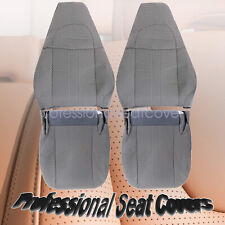For 2005 2006 Chevy Express Gmc Savana 1500 2500 3500 Front Cloth Seat Cover