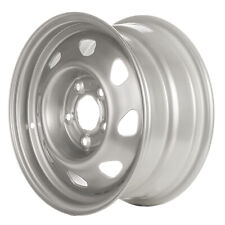 Oem Remanufactured 15x7 Steel Wheel Rim Silver Full Face Painted - 5040
