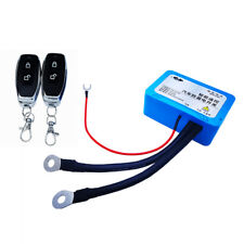 Car Battery Isolator Disconnect Cut Off Master Kill Switch2pcs Remote Control