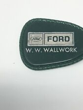 Vintage W.w. Wallwork Ford Keychain Moorhead Mn Key Ring Minne