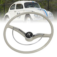 Steering Wheel W Horn Button Ring For Vw Volkswagen Beetle 55-65