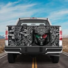 Maya Warrior Truck Tailgate Wrap Maya Culture Pattern Aztec Sticker Vinyls