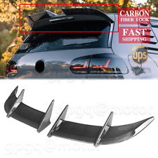 For Vw Golf 6 Mk6 Gti R 2010-2013 Carbon Fiber Rear Roof Trunk Lip Wing Spoiler