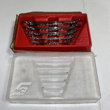 Snap-on Rxfs605b 5 Pc Sae Flank Drive Double End Flare Nut Wrench Set 14-1316