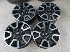 18 Toyota Tundra Trd Limited Wheels Black Sequoia Platinum Pro Oem Rims Lugs