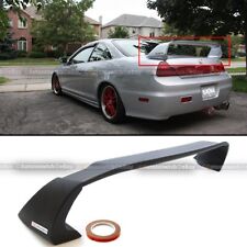 For 98-02 Honda Accord 2dr Unpainted Mugen Style Rr Trunk Wing Spoiler
