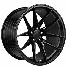 4 20 Staggered Vertini Wheels Rfs1.8 Full Gloss Black Rims B4