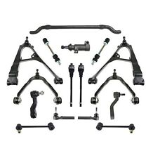Center Link Tie Rod Ends Upper Lower Control Arms Kit For Escalade Tahoe Yukon