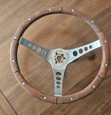 The 500 Superior Performance Products Wooden Steering Wheel Brown