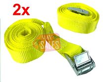 Qty2 1 X 10 Loading Tie Straps Lock Buckle Lashing Strap