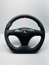 Trd Flat Bottom Steering Wheel For Toyota Mr-2 Spyder Celica Supra Mk4 Jza80