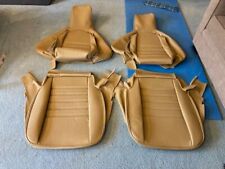 Porsche 911 951 964 968 85-94 Upholstery Seat Kit Set Leather Savanna Beige New