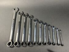 Huge 11 Piece Sae Craftsman Usa Combination Wrench Set Vintage Made In Usa