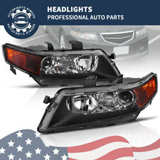 Projector Headlights For 2004-2008 Acura Tsx Sedan 4dr Head Lamp Replacement Set