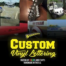 Custom Personalized Vinyl Text Decal Sticker For Stanley Yeti Window Car Wall
