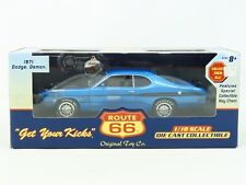 118 Scale Original Toy Co. Route 66 Die-cast 1971 Dodge Demon - Blue