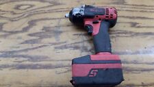 Snap-on 18v 38 Drive Cordless Impact Wrench Ct8810b W Battery