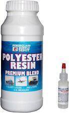 Polyester Resin Whardener For Laminating Fiberglass Matbiaxlecloth Quart