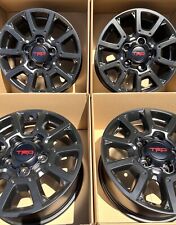 Oem Factory 18 Inch Toyota Tundra Sequoia Trd Pro Satin Black Rims Rines Wheels