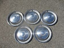 Lot Of 5 Genuine 1968 1969 Chevy Impala 14 Inch Hubcaps Wheel Covers
