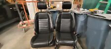 2010-2014 Mustang Black Leather Seats