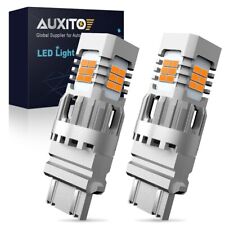 Auxito 3157 Amber 24led Turn Signal Light Bulbs No Hyper Flash Canbus Error Free