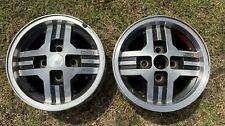 Mazda Rotary 1981-83 Rx7 Fb Series 2 Coupe Genuine Factory Pair Of Wheels Rims
