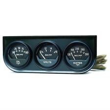 Autometer Gauge Kit Console 2 116 Water Temp Voltmeter Oil Psi Kit 2348