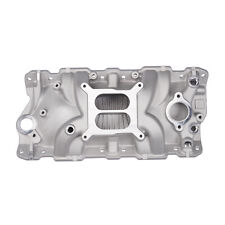 Dual Plane Intake Manifold For Small Block Chevy 305 327 350 V8 1955-86 Bolt-on