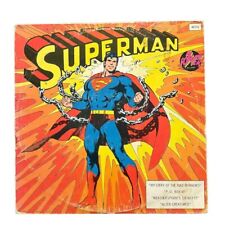 Superman Vinyl Lp 1975 Album 12 Power Records Vintage Vtg Rare Super Hero