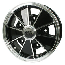 Empi Brm Wheel Black With Polished Lip 6.5 Wide 5 On 205mm Vw Dunebuggy Vw