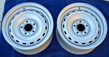 Matching Pair Of Factory Optional Dodge 15x6 Rally Wheels. 5x4.5. 946 M4 7.