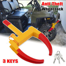 Wheel Lock Clamp Boot Tire Claw Trailer Car Truck Anti-theft Towing Boot 611