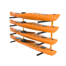 Vevor Kayak Storage Wall Mount Hanger Rack For 4 Canoe Paddle Kayak Hanging Hook