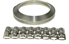Swordfish 80050 - 8mm Width Band Stainless Steel Hose Clamp Set