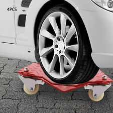 4x Heavy Duty Tire Car Wheel Dolly Dollies Skate 1700lbeach16universalwheel