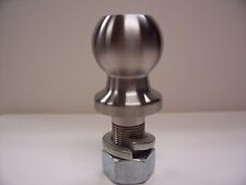 Ultra Ball Solid Stainless Steel Trailer Hitch 2 Ball 1 Shank 8400 Lb Classiv