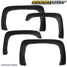 Factory Style Fender Flares Fit For 07-13 Chevy Silverado 15002500hd3500hd 4pc