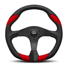 Momo Motorsport Quark Street Steering Wheel Red Airleather 350mm - Qrk35bk0r