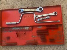 Snap On Metal Tool Box With Some Tools