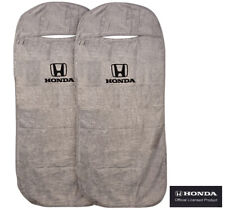 Seat Armour 2 Piece Front Car Seat Covers For Honda - Grey Terry Cloth