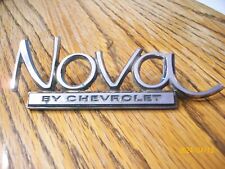 Vintage Original 1968-71 Chevy Nova Trunk Emblem Oem 8728940