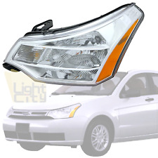 For 2008-2011 Focus Ssesessel Driver Side Head Light W Bulb Chrome Trim Lh