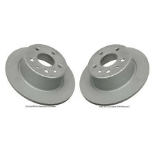For Mercedes W115 W116 Pair Set Of Rear Left Right Solid Disc Brake Rotors Ate