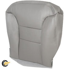 For 1995-1999 Chevy Suburban Tahoe Vinyl Driver Bottom Seat Cover Gray