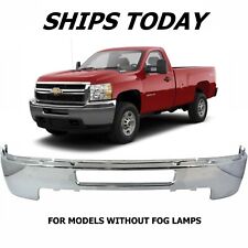 New Chrome Front Bumper For 2011-2014 Chevy Silverado 2500hd 3500hd Ships Today