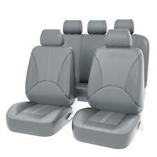 For Toyota Corolla Faux Leather Car Seat Cover Full Set Waterproof Protector