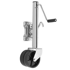 Trailer Jack Boat Trailer Jack 34.8 In 1500 Lbs With Pp Wheel Handle Silver
