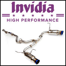 Invidia Twin Outlet N1 Cat-back Exhaust System Fits 2008-2014 Subaru Wrx Sti